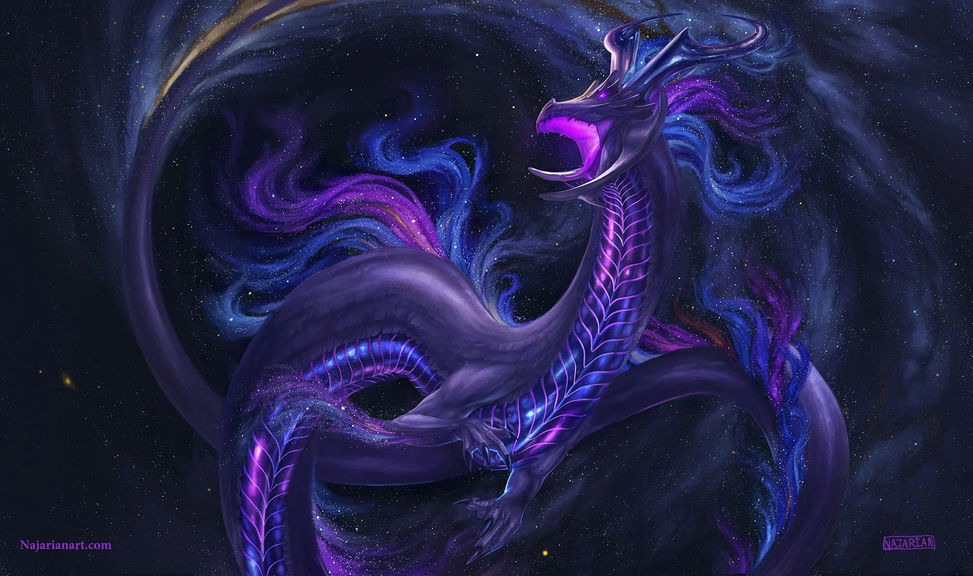 Star Dragon Fantasy Playmat — NajarianArt